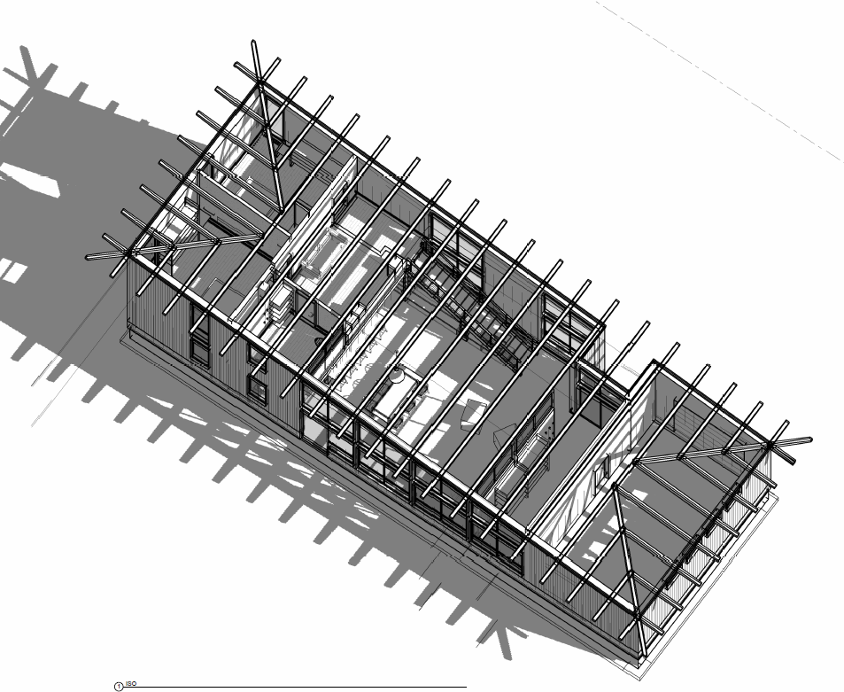 3D model of Cabin
