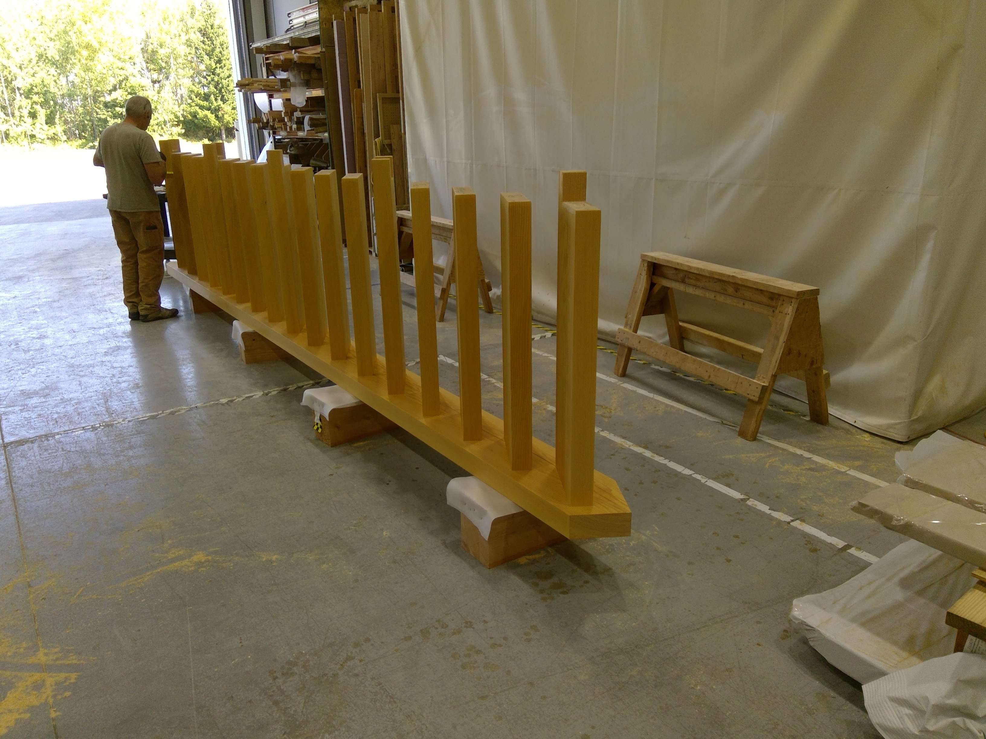 Assembly of the Staircase
